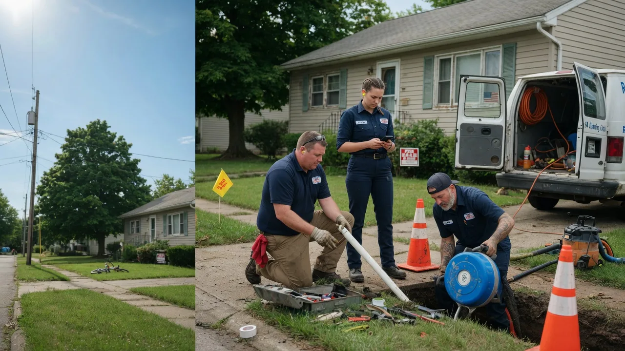 Sewer Line Repair in Whitesboro, OK near me